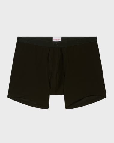 Derek Rose - Alexander Stretch-Micro Modal Boxer Briefs - Black Derek Rose