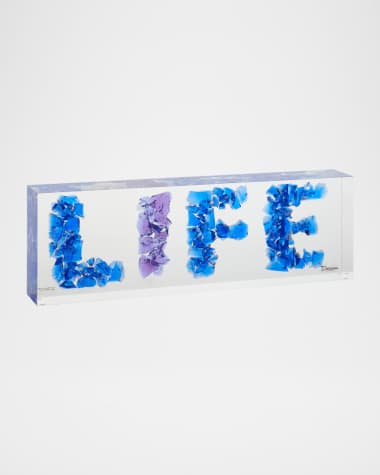 Daum "Life" Crystal Art by Richard Woleck & Jean-Francois Bollie