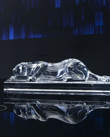 Baccarat Heritage Panther Statue