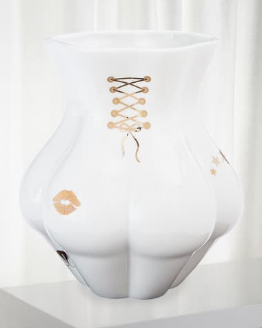 Jonathan Adler Gilded Muse Kikis Derriere Vase