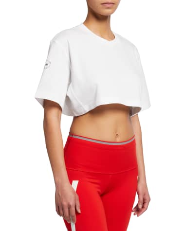 adidas by Stella McCartney Future Playground Cropped Active Tee