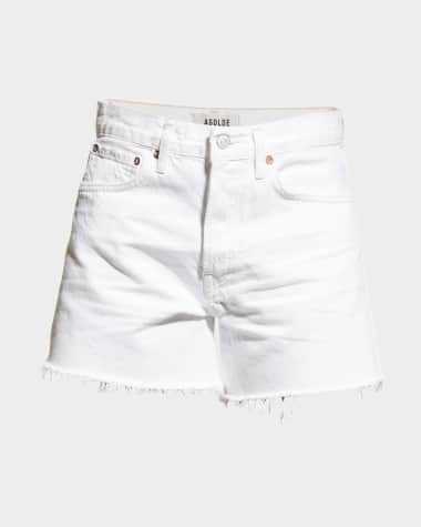 AGOLDE Parker Long Frayed Shorts