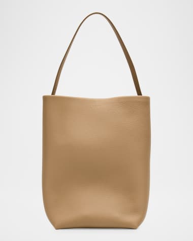 THE ROW N/S Park Tote Large in Lux Grained Calfksin
