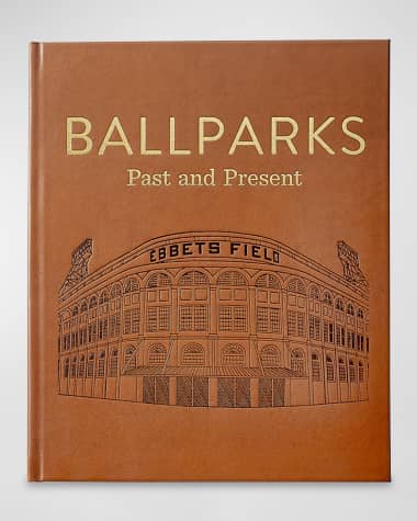 Graphic Image "Ballparks" Leather Bound Book
