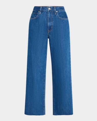 SLVRLAKE Grace Cropped Jeans with Released Hem