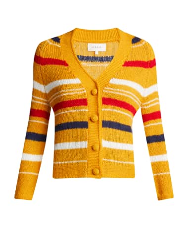 The Great The Bold Striped Sophomore Cardigan