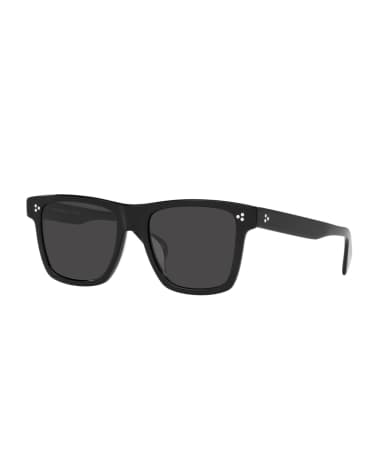 Oliver Peoples Casian Square Acetate Sunglasses
