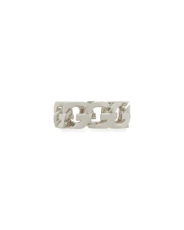 Givenchy Men's G Chain Ring, Size 7.5-9