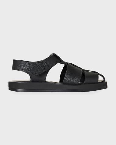 THE ROW Fisherman Woven Sporty Sandals