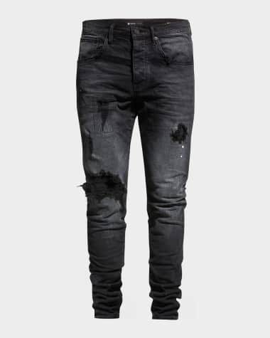 Purple Jeans Men Tag Unisex Mens Designer Ripped Skinny Pants for Washed  Old Clothes Pantalones Luxury Brand 1gn6