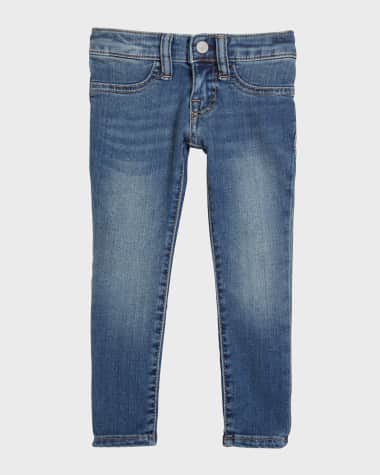 Ralph Lauren Childrenswear Girl's Aubrie Skinny Denim Jeans, Size 2-6X