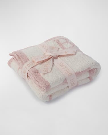 Barefoot Dreams Kid's ABC CozyChic Knit Blanket