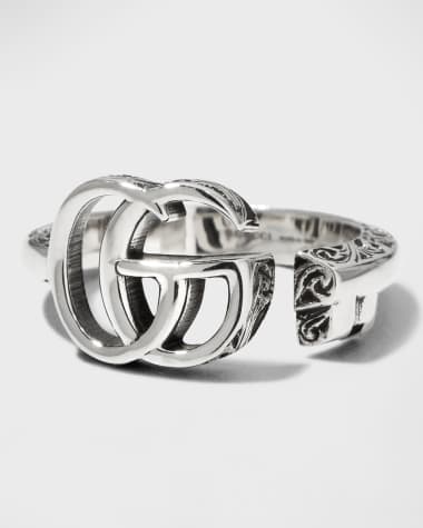Gucci GG Marmont Key Sterling Silver Ring