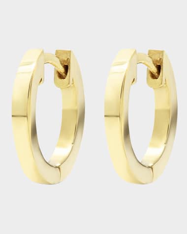 Jennifer Meyer Small Huggie Hoop Earrings
