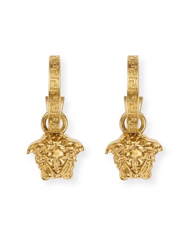 Versace La Medusa Charm Earrings