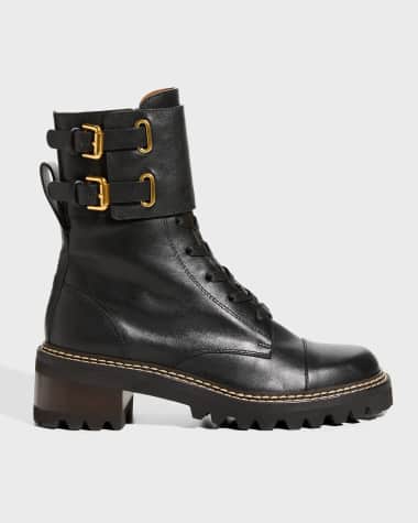 Designer womens combat boots sales