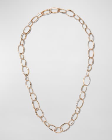 Pomellato Iconica 18K Rose Gold Link Necklace