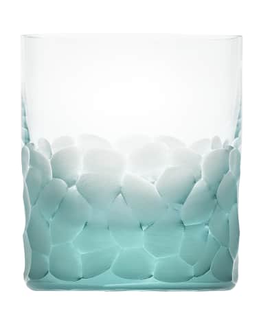 Moser Beryl Pebbles Double-Old Fashioned Glass