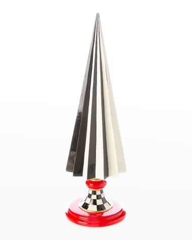 MacKenzie-Childs Checkmate Pleated Small Tree