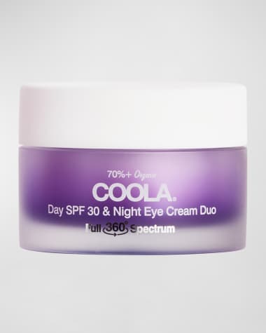 COOLA Full Spectrum 360 Day SPF 30 & Night Organic Eye Cream Duo