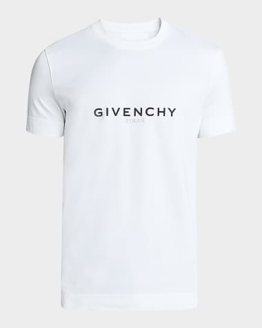 Givenchy Men's Slim Basic Logo T-Shirt