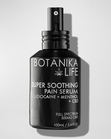 Botanika Life 3.4 oz. SSuper Soothing Pain Serum + Lidocaine + Menthol + CBD