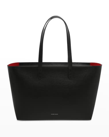 Mansur Gavriel Small East-West Zip Leather Tote Bag