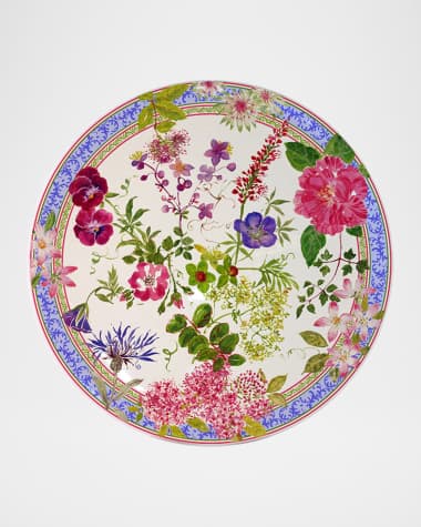 Gien Millefleurs Canape Plate