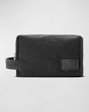 Shinola Men's Bert Canvas Double-Zip Toiletry Kit Case
