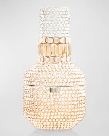 Judith Leiber Couture Pineapple Crystal Pillbox, Champagne, Women's, Clutches & Small Handbags Pillboxes