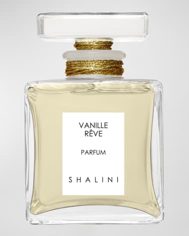 Shalini Parfum Vanille Reve Parfum in Cubique Glass Bottle with Glass Stopper, 1.7 oz./ 50 mL