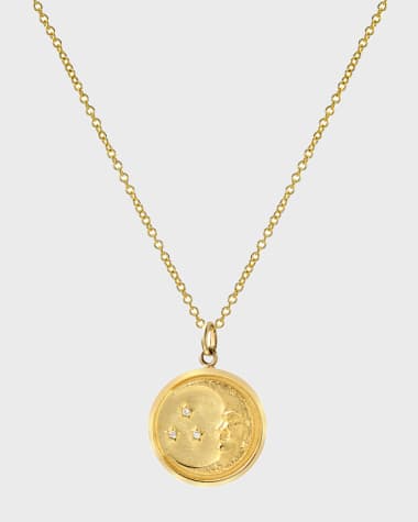 Medallion pendant necklace online