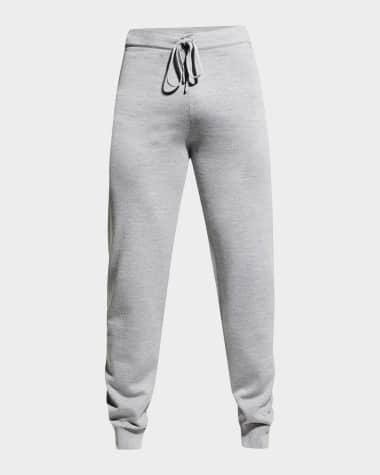 Corneliani Men's Wool-Blend Jogger Pants