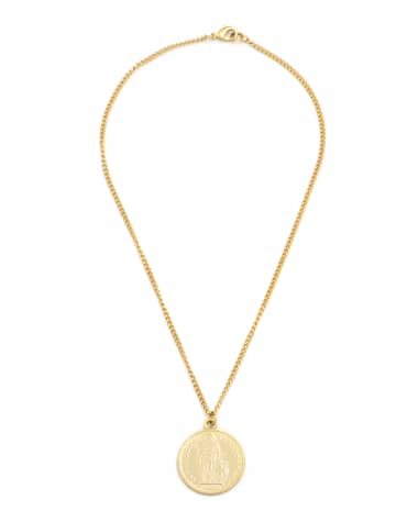 Ben-Amun Gold Coin Pendant Necklace