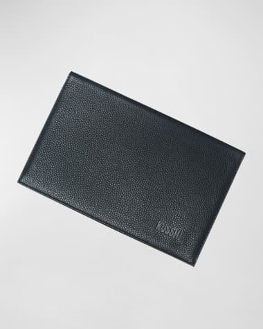 KUSSHI Leather Clutch Cover + Brush Organizer