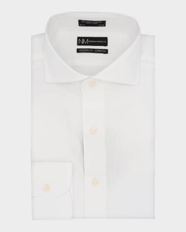 White Men's Designer Dress Shirts | Neiman Marcus