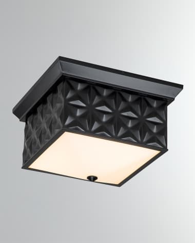 Lucas + McKearn Alpha Square Flush Mount