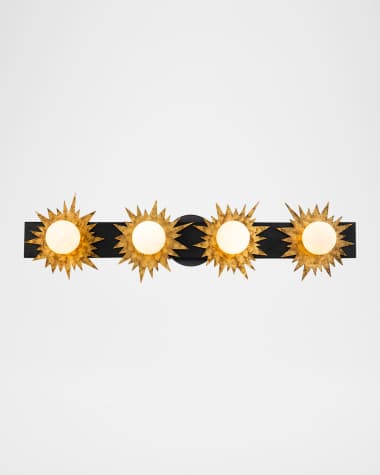 Lucas + McKearn Soleil 4-Light Bath Bar Vanity Light