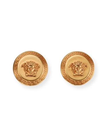 Versace Tribute Loop Earrings