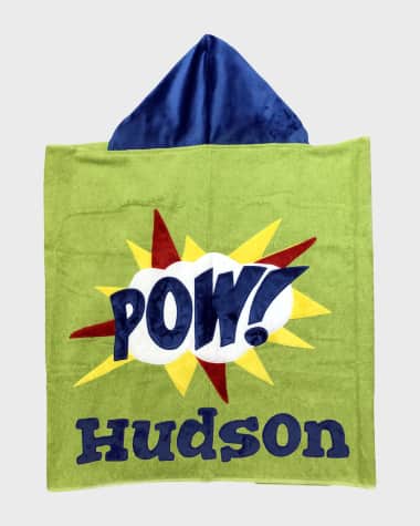 Boogie Baby Boy's Pow Towel, Personalized