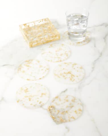 Kim Seybert Stardust Coasters, Set of 6