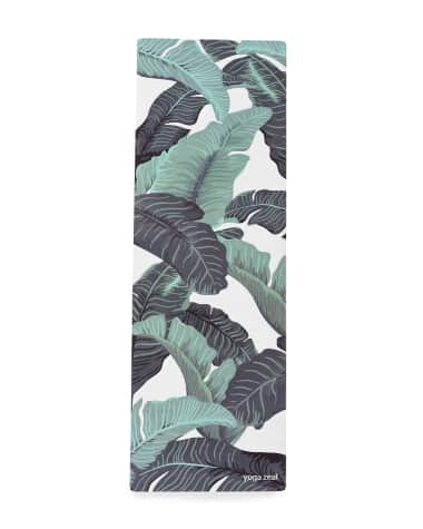 Yoga Zeal Tropical-Print Yoga Mat