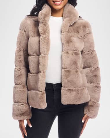 Neiman marcus faux fur jackets online