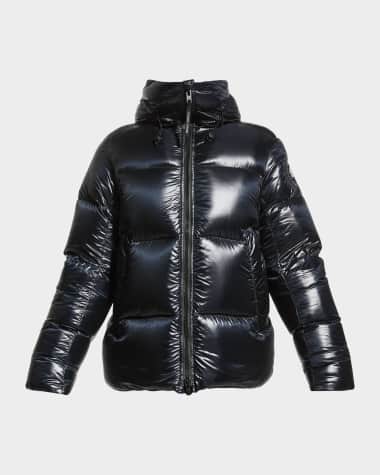 Canada Goose Men's Crofton Black Disc Puffer Jacket