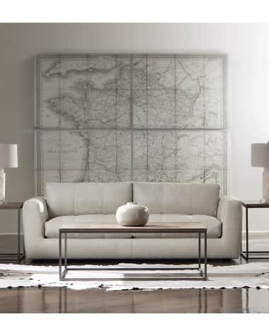 Bernhardt Remi Leather Sofa, 94"