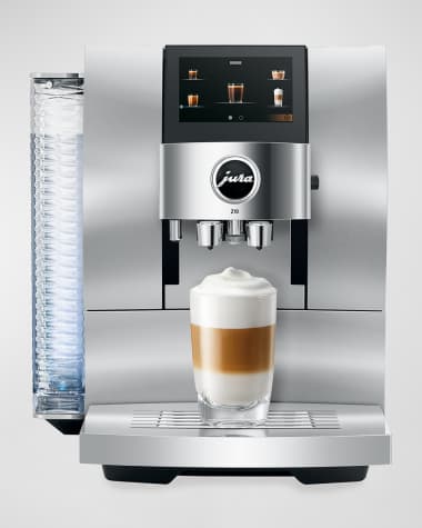 JURA Z10 Premium Fully Automatic Hot & Cold Brew Coffee Machine, Aluminum White