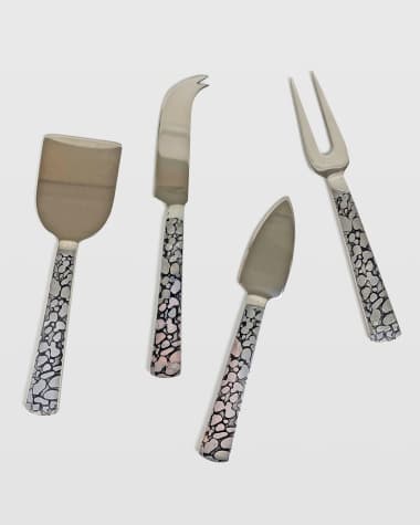 Michael Wainwright Panthera Platinum Cheese Set