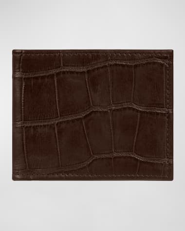 Graphic Image Men's Alligator Leather Wallet