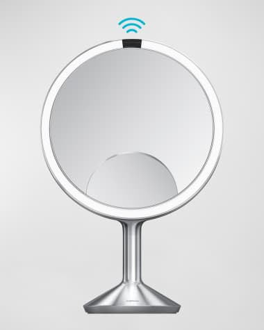 simplehuman Trio Max Sensor Makeup Mirror, Brushed