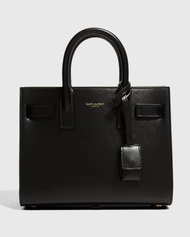 Saint Laurent Sac De Jour Nano Top-Handle Bag in Smooth Leather
